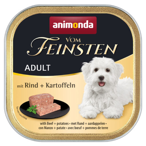 Animonda, Chien Vom Feinsten adult a. buf+p.de terre 150g / VE 22