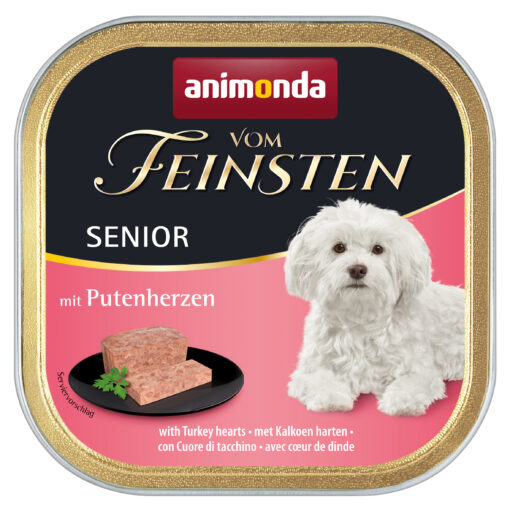 Animonda, chien Vom Feinsten Senior avec cur de dinde 150g / VE 22