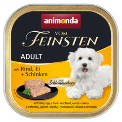 Animonda, Hund, v.Feinsten Kern,mit Rind, Ei+Schinken