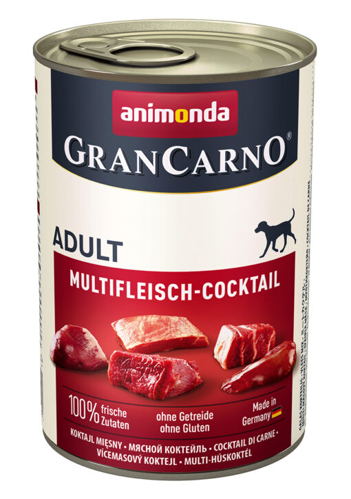 Animonda, chien GranCarno Adult melange de viande 400g / VE 6