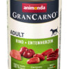 Animonda, Hund, GranCarno Adult Rind + Entenherzen