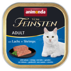 Animonda, Katze v. Feinsten Adult, m. Lachs+Shrimps