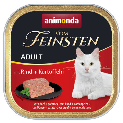 Animonda, Chat, Vom Feinsten Adult, avec buf + pommes de 100g / VE 32
