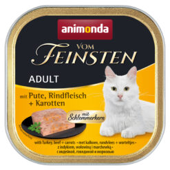 Animonda, Katze, Vom Feinsten m. Pute, Rindfleisch+Karott.