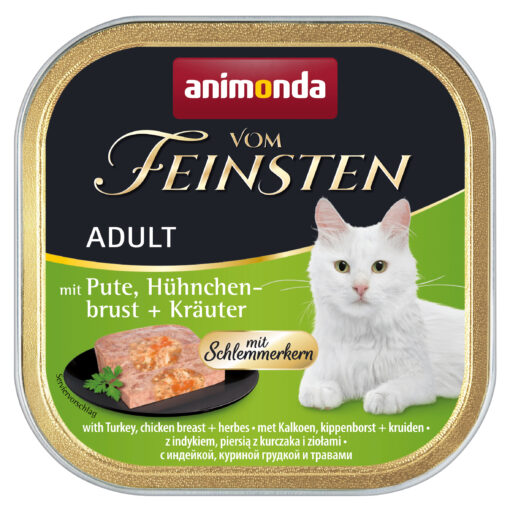 Animonda, Chat, Vom Feinsten a.poulet,dinde+herbes 100g / VE 32