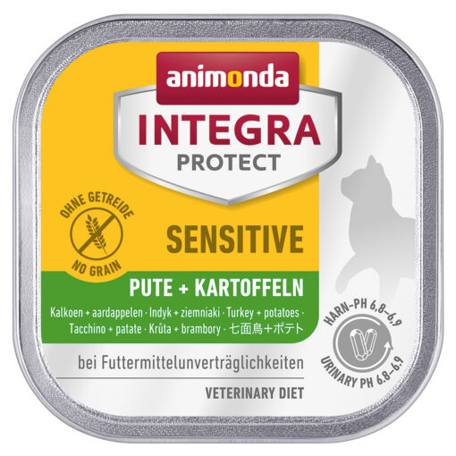 Animonda Integra, Katze, Sensitive, Pute + Kartoffel 100g / VE 16