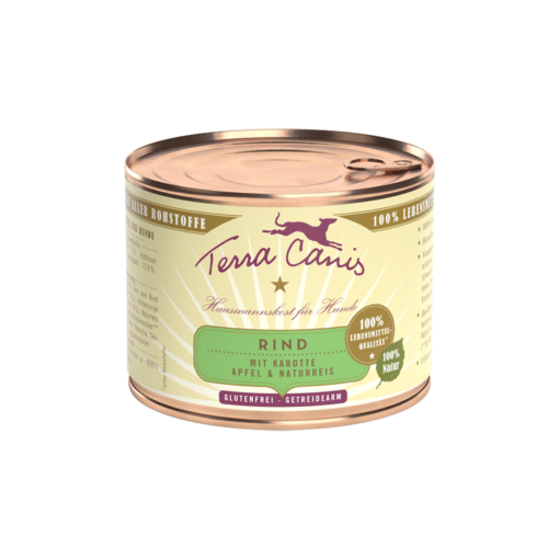 Classic, Rind mit Karotte, Apfel & Naturreis 200g