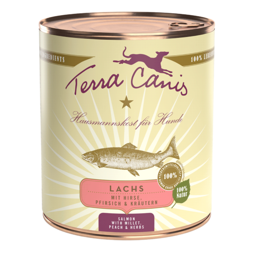 Classic, saumon avec millet, pêche & fines herbes 800g