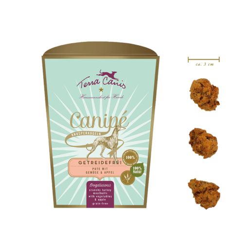 Canipé s.céréales, dinde a.légumes+pomme 200g