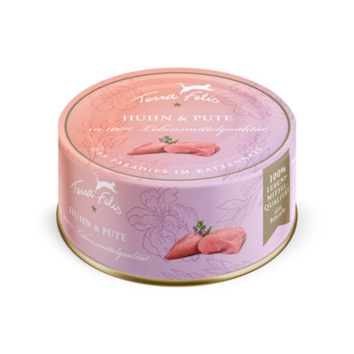 Katze getreidefrei Huhn+Pute 80g