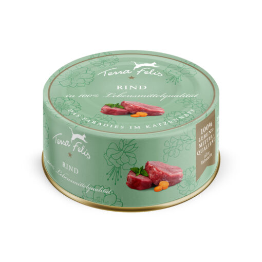 Katze getreidefrei Rind 80g