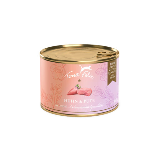 Chat s. céréales poulet+dinde 200g