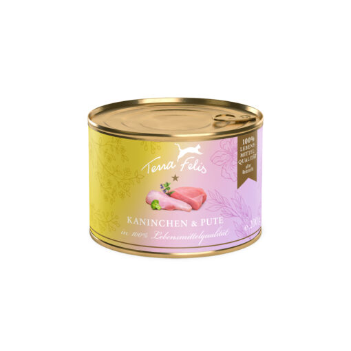 Katze getreidefrei Kaninchen+Pute 200g
