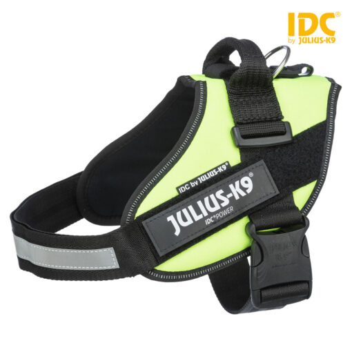 Julius-K9 IDC Geschirr Gr. 2/L-XL: 71-96cm, neongelb