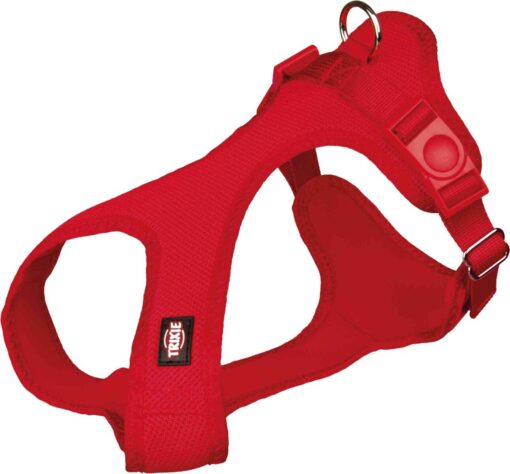 Harnais soft, XXS-XS: 28-40cm/15 mm, rouge XXS-XS: 28-40cm/15 mm