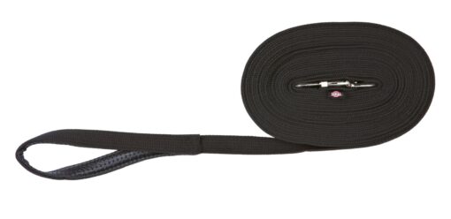 Schleppleine, Baumwolle, schwarz M: 10 m/20 mm