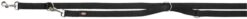 Premium laisse réglabl. double, 2m,noir