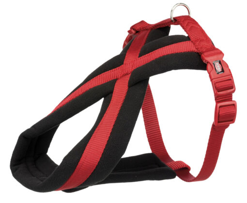 Premium Geschirr, gef. rot 25mm, 40-60cm