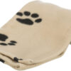 Fleecedecke "Barney", beige m.Pfoten