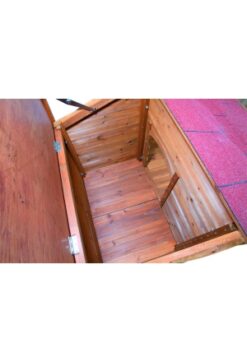 natura Hundehütte mit Terrasse, M