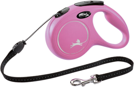 flexi New CLASSIC, Seil, pink M/5m