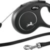 flexi New CLASSIC, laisse corde, S: 8m, noir