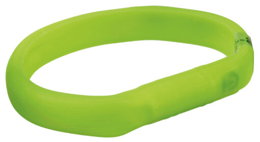Flash Leuchtband USB, grün L-XL: 70cm/17mm