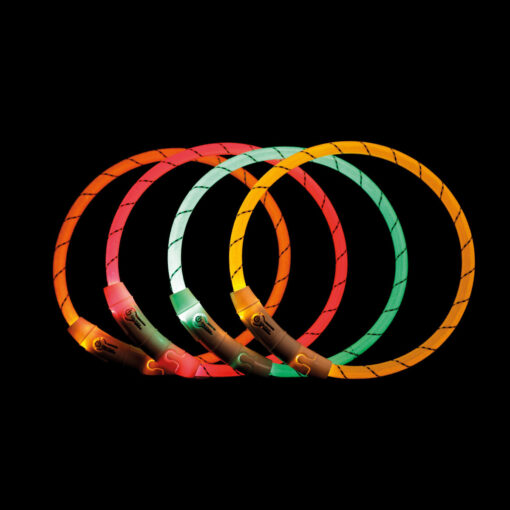Flash Leuchtring USB, grün XS-S, 35cm