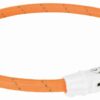 Flash anneau lumineux USB, L-XL: 65cm/ø 7mm, orange