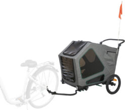 Alternative view of Fahrrad-Anhänger, L: 55,5×77×105/147 cm, grau/salbei