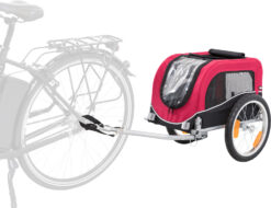 Alternative view of Fahrrad-Anhänger, schwarz/rot
