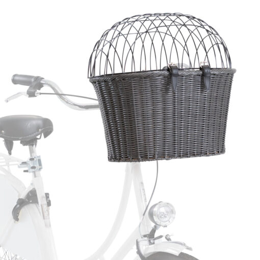 Front-Fahrradkorb, anthrazit 44×34×41cm