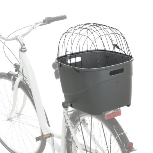 Panier pour porte-bagages, en plastique/métal, 36×47×46cm, g