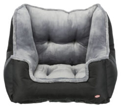 Alternative view of Siège de voiture, 50×40×50cm, noir/gris