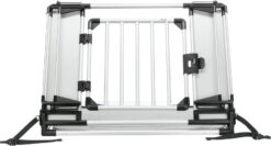 Alternative view of Universal-Heckgitter, 94-114×69cm, silber/schwarz