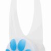 Flasher pour chien, ø 2,4 cm/8 cm, blanc avec motif