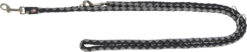 V-Leine Cavo,schwarz/silber