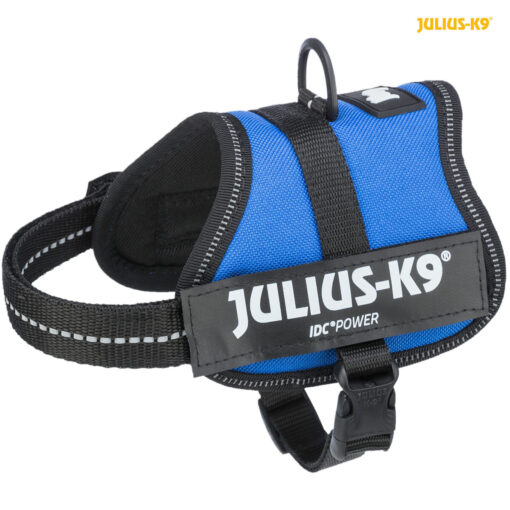 Julius-K9 Powergeschirr,blau 33-45cm