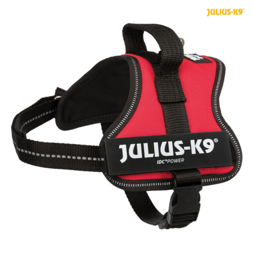 Julius-K9 Powergeschirr,rot 40-53cm