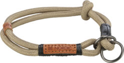Alternative view of BE NORDIC collier semi-étrangleur, XS-S: 30cm/ø 6 mm, sable/