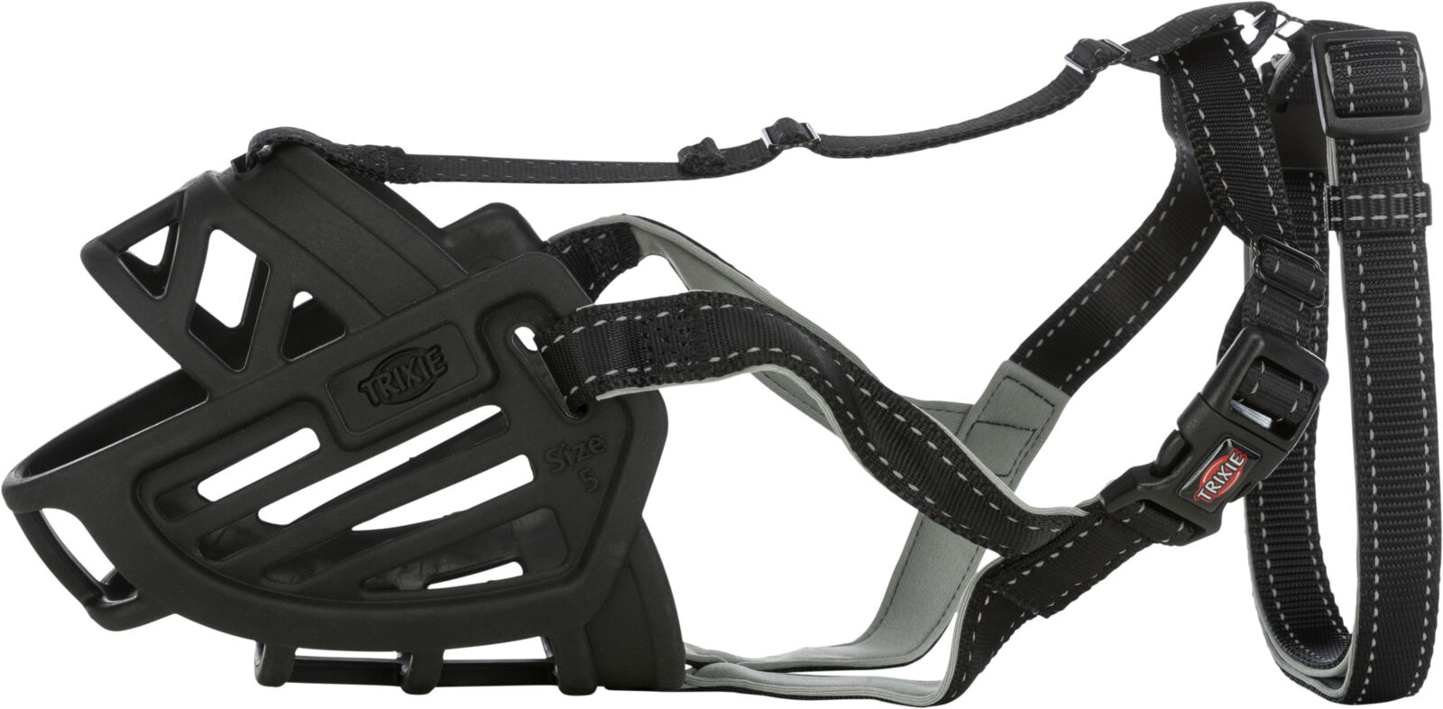 Muselière Muzzle Flex, silicone, L, noir L, schwarz Muselière Muzzle Flex, silicone, L, noir L, schwarz