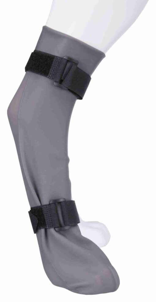 Chaussette de protection, silicone, S: 6cm/30cm, gris S: 6cm/30cm