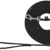 Laisse de chasse, Nylon, 15m,noir