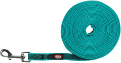 Laisse à pister, 5 m/15 mm, turquoise