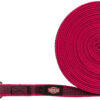 Laisse à pister, 5 m/15 mm, rose
