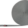 Laisse à pister, extra légère, XS-S: 15 m/10mm, gris grap