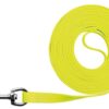 Easy Life laisse à pister, 5 m/17 mm, jaune fluo