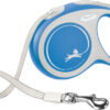 flexi New COMFORT, laisse sangle, L: 5 m, bleu