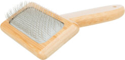 Brosse souple, en bambou/métal, 9×15cm