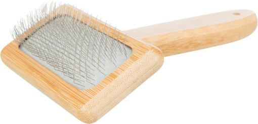 Brosse souple, en bambou/métal, 9×15cm 9×15cm